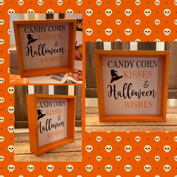 Halloween Jack O Lantern Towels, Jack O Lantern Tier Tray Decor & Wall Decor - Picture 16 of 16